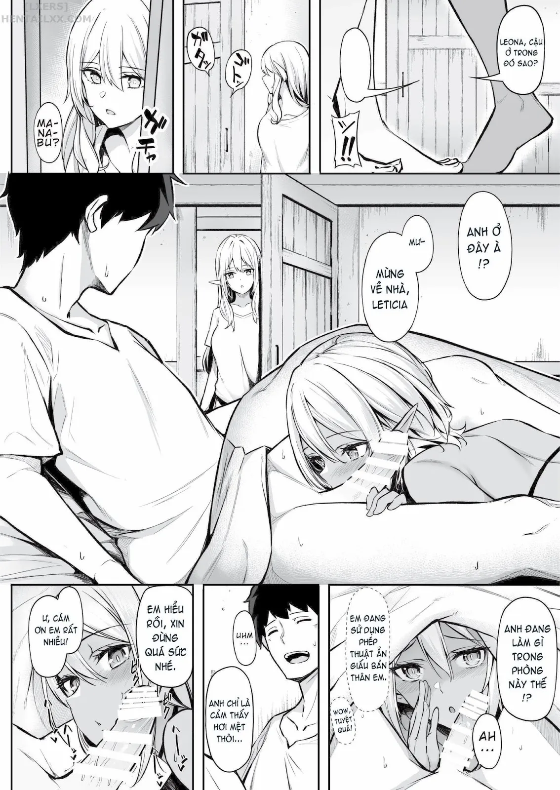 HentaiVN.net - Ảnh 19 - Chuyển sinh - Thích chị Elf phải không? - Chap 2 - Có che