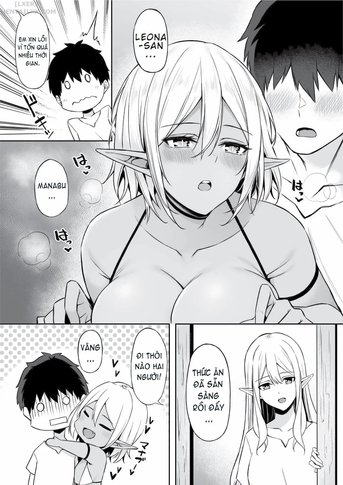 HentaiVN.net - Ảnh 37 - Chuyển sinh - Thích chị Elf phải không? - Chap 2 - Có che