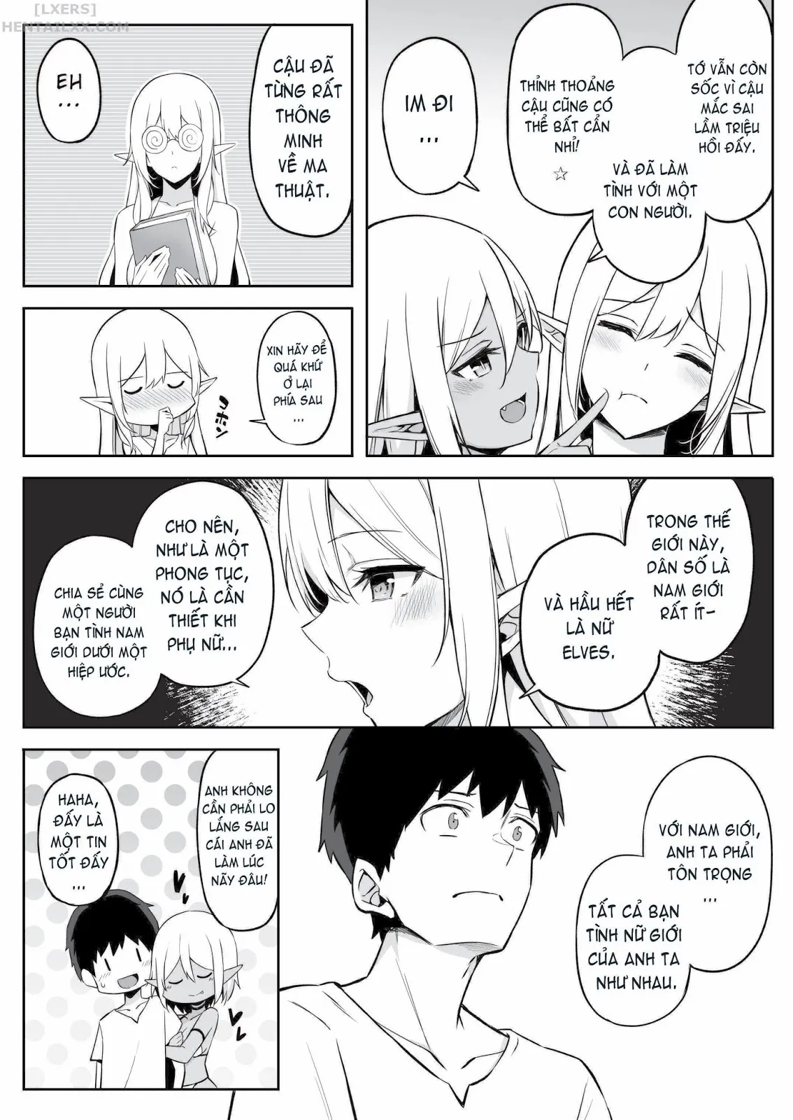 HentaiVN.net - Ảnh 39 - Chuyển sinh - Thích chị Elf phải không? - Chap 2 - Có che