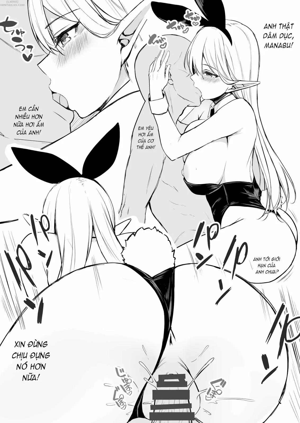 HentaiVN.net - Ảnh 45 - Chuyển sinh - Thích chị Elf phải không? - Chap 2 - Có che