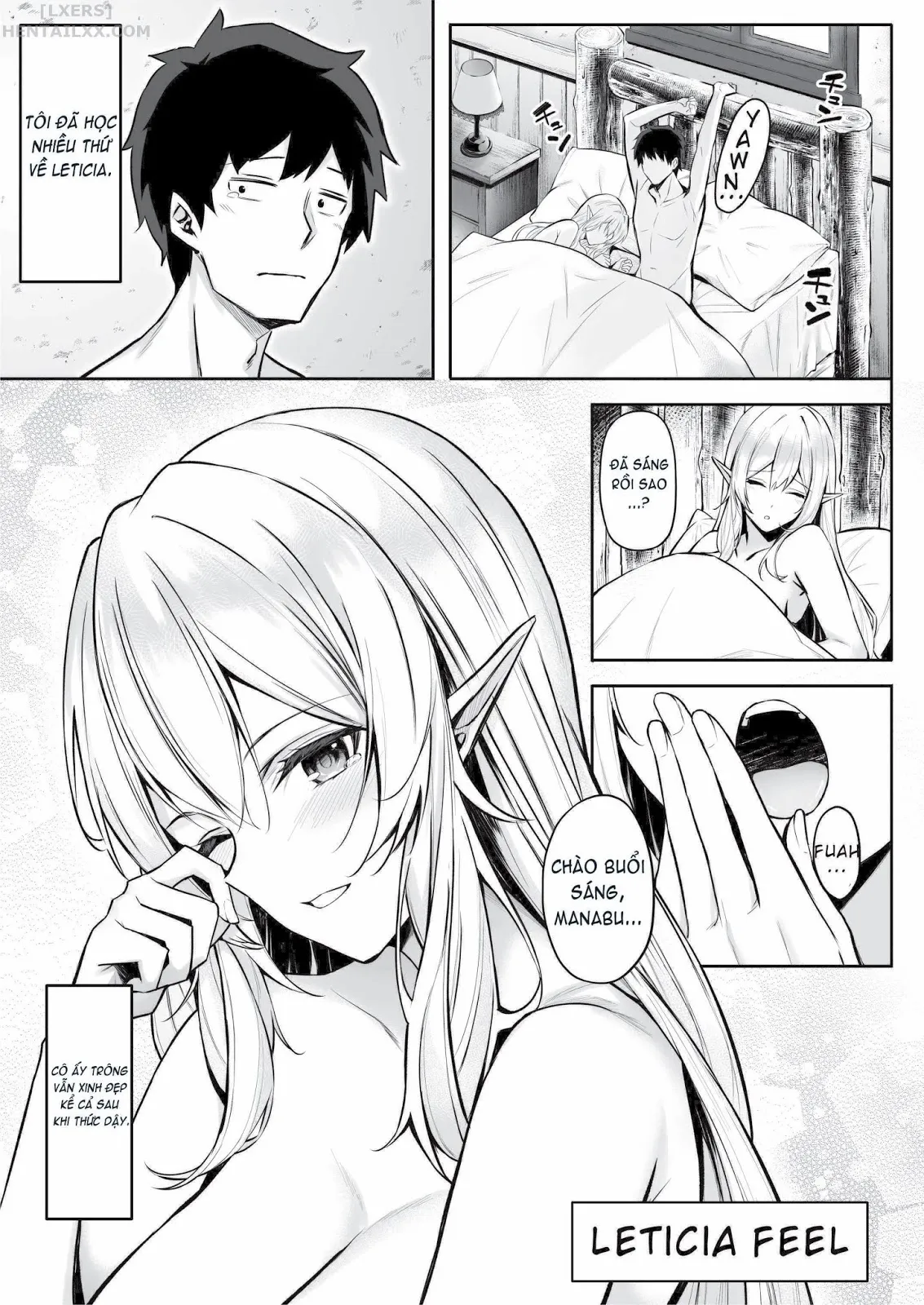 HentaiVN.net - Ảnh 8 - Chuyển sinh - Thích chị Elf phải không? - Chap 2 - Có che