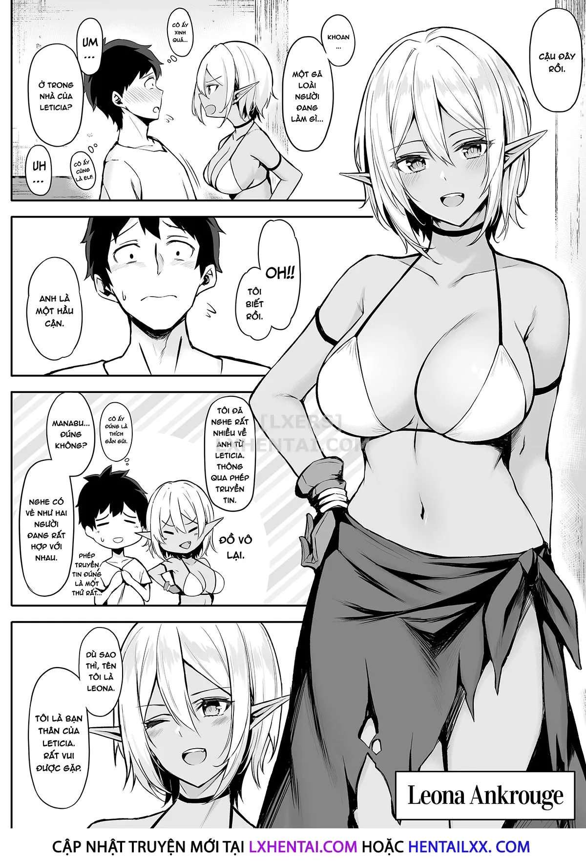 HentaiVN.net - Ảnh 12 - Chuyển sinh - Thích chị Elf phải không? - Chap 2 - Are You Into An Older Elf Lady’s Friend?