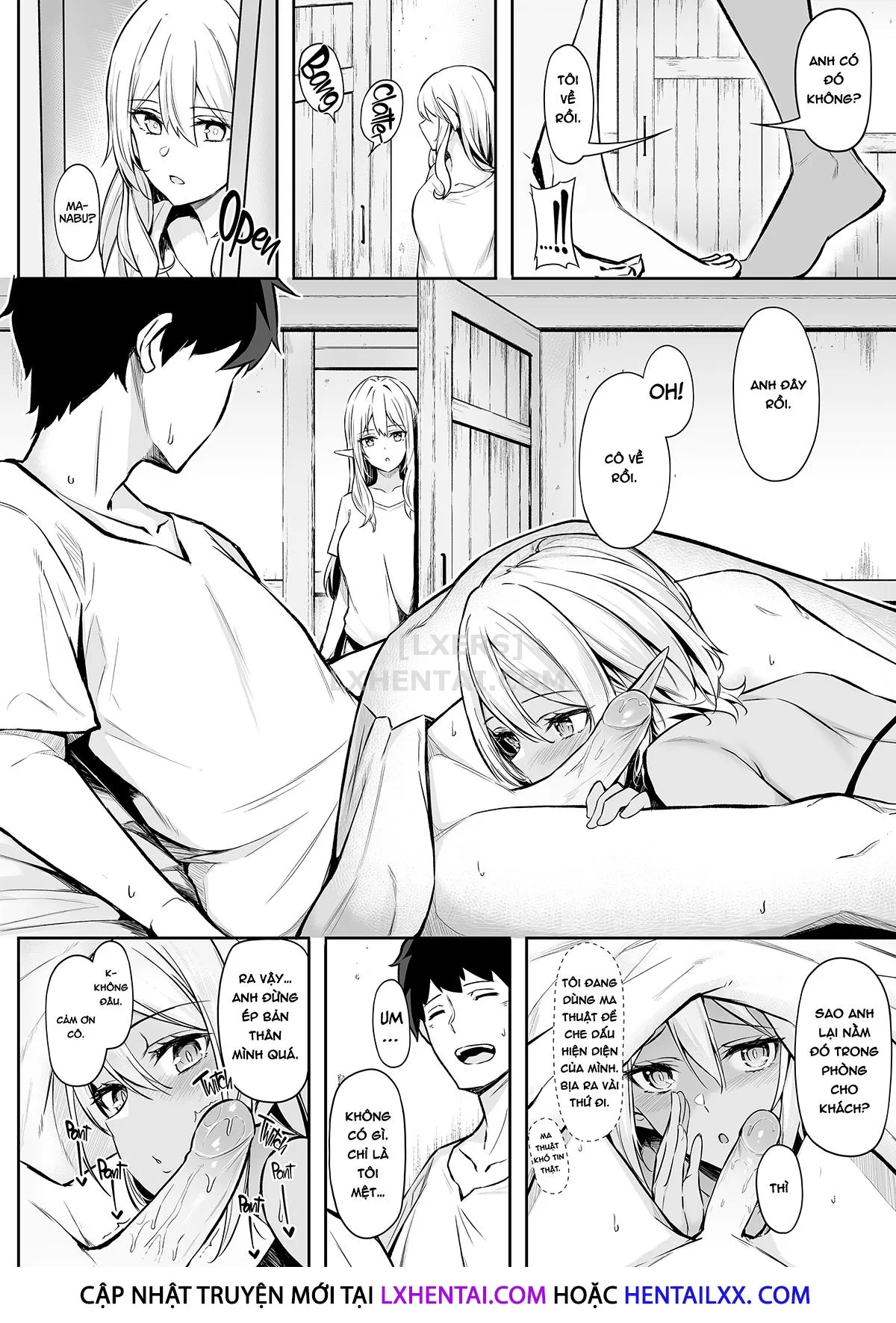 HentaiVN.net - Ảnh 20 - Chuyển sinh - Thích chị Elf phải không? - Chap 2 - Are You Into An Older Elf Lady’s Friend?