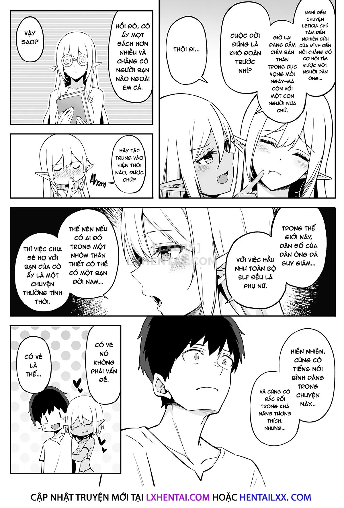HentaiVN.net - Ảnh 40 - Chuyển sinh - Thích chị Elf phải không? - Chap 2 - Are You Into An Older Elf Lady’s Friend?