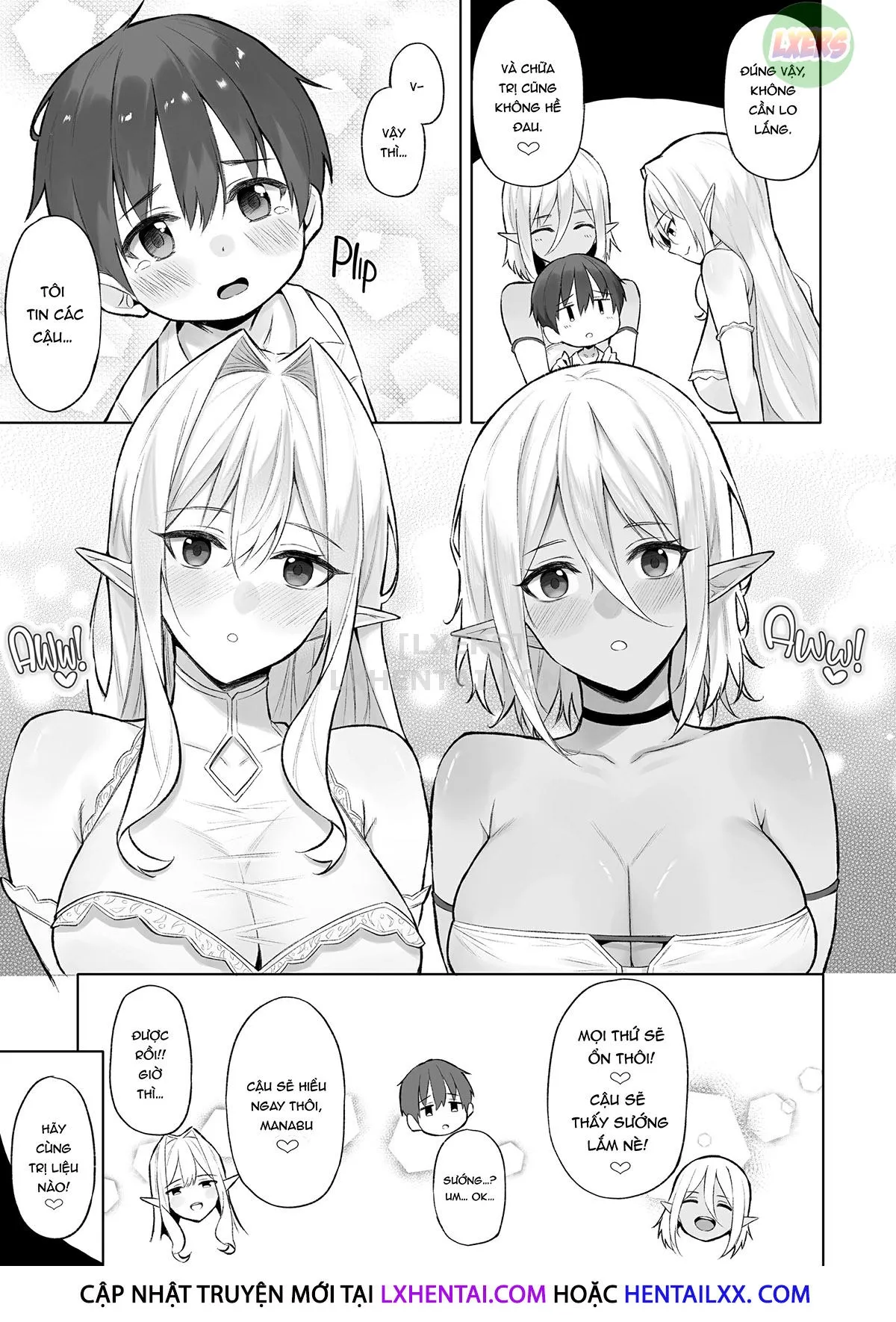 HentaiVN.net - Ảnh 12 - Chuyển sinh - Thích chị Elf phải không? - Chap 4