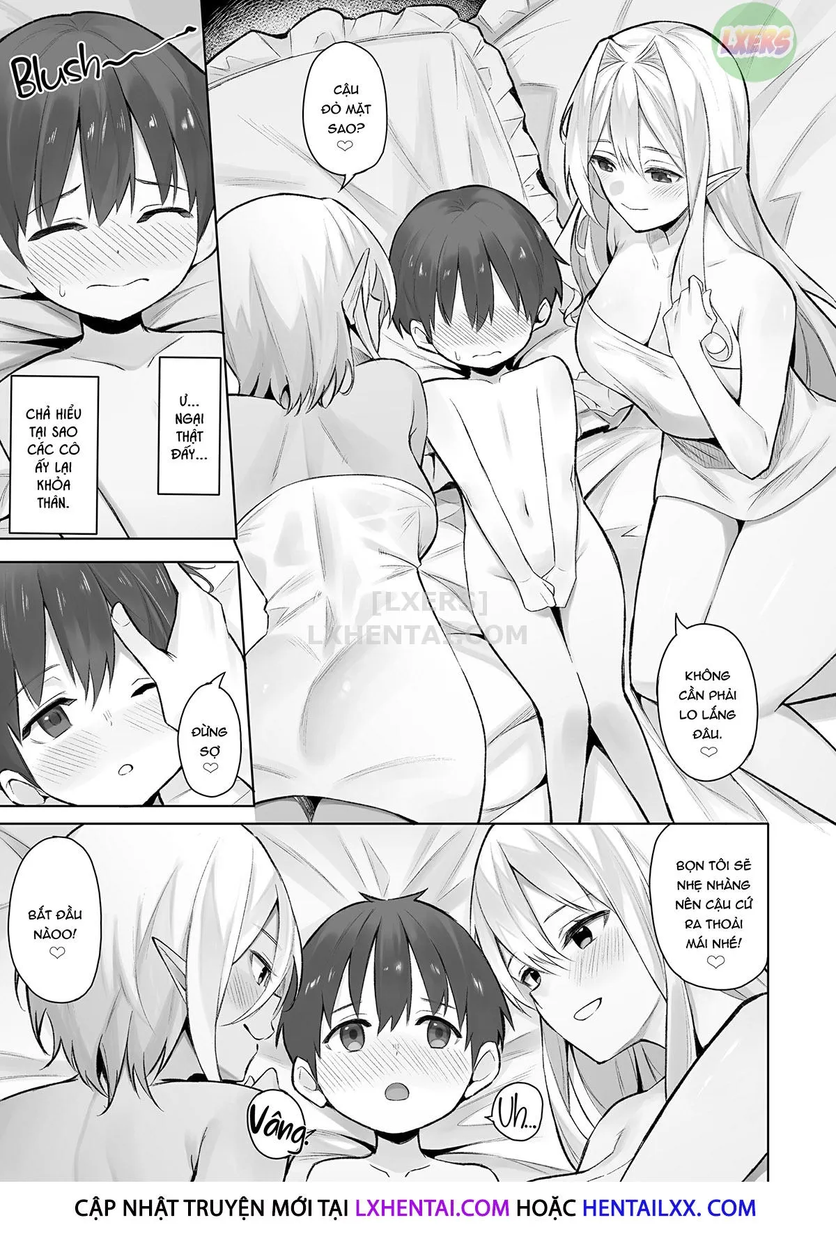 HentaiVN.net - Ảnh 14 - Chuyển sinh - Thích chị Elf phải không? - Chap 4