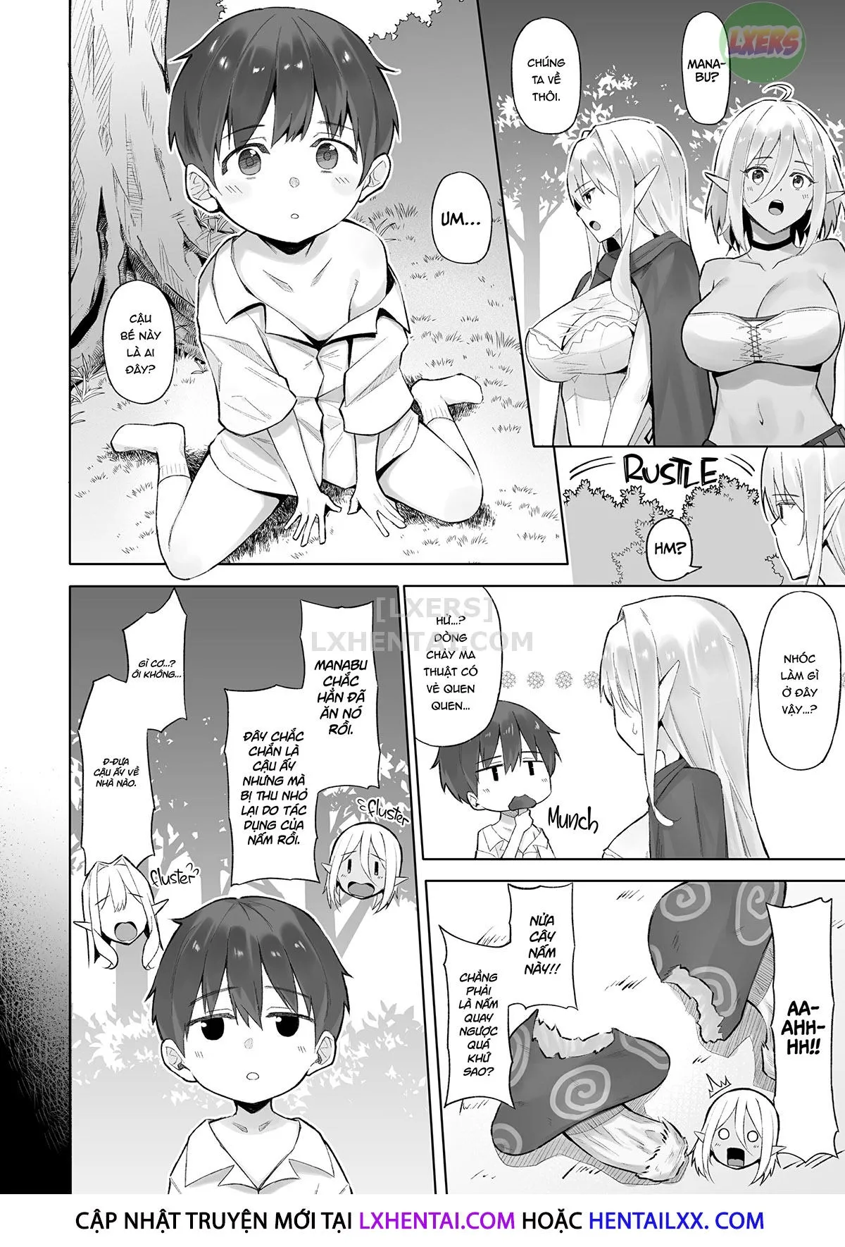 HentaiVN.net - Ảnh 9 - Chuyển sinh - Thích chị Elf phải không? - Chap 4