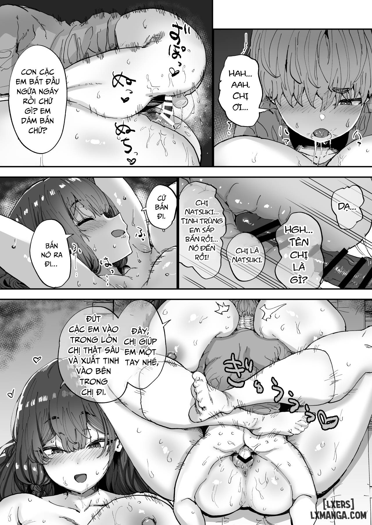 HentaiVN.net - Ảnh 25 - Shiranai Onee-san ga Bokura no Himitsu Kichi ni Yattekita! - Chap 1