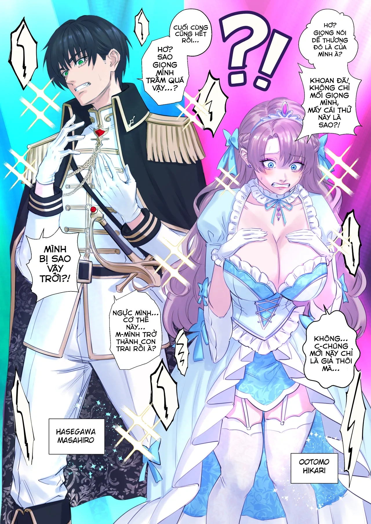HentaiVN.net - Ảnh 12 - Hóa Thân Thành Nhân Vật - Oneshot (fix)