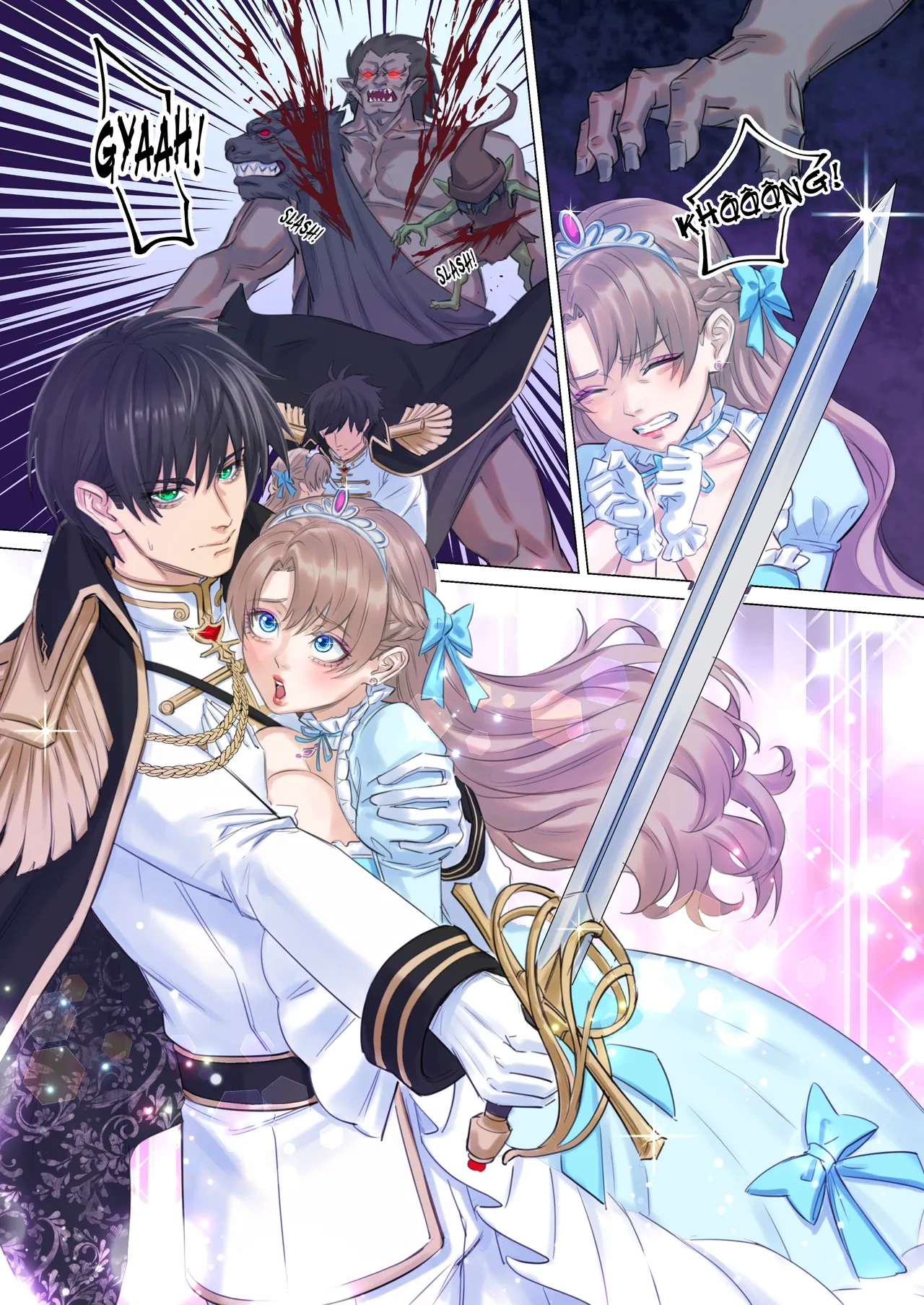 HentaiVN.net - Ảnh 15 - Hóa Thân Thành Nhân Vật - Oneshot (fix)