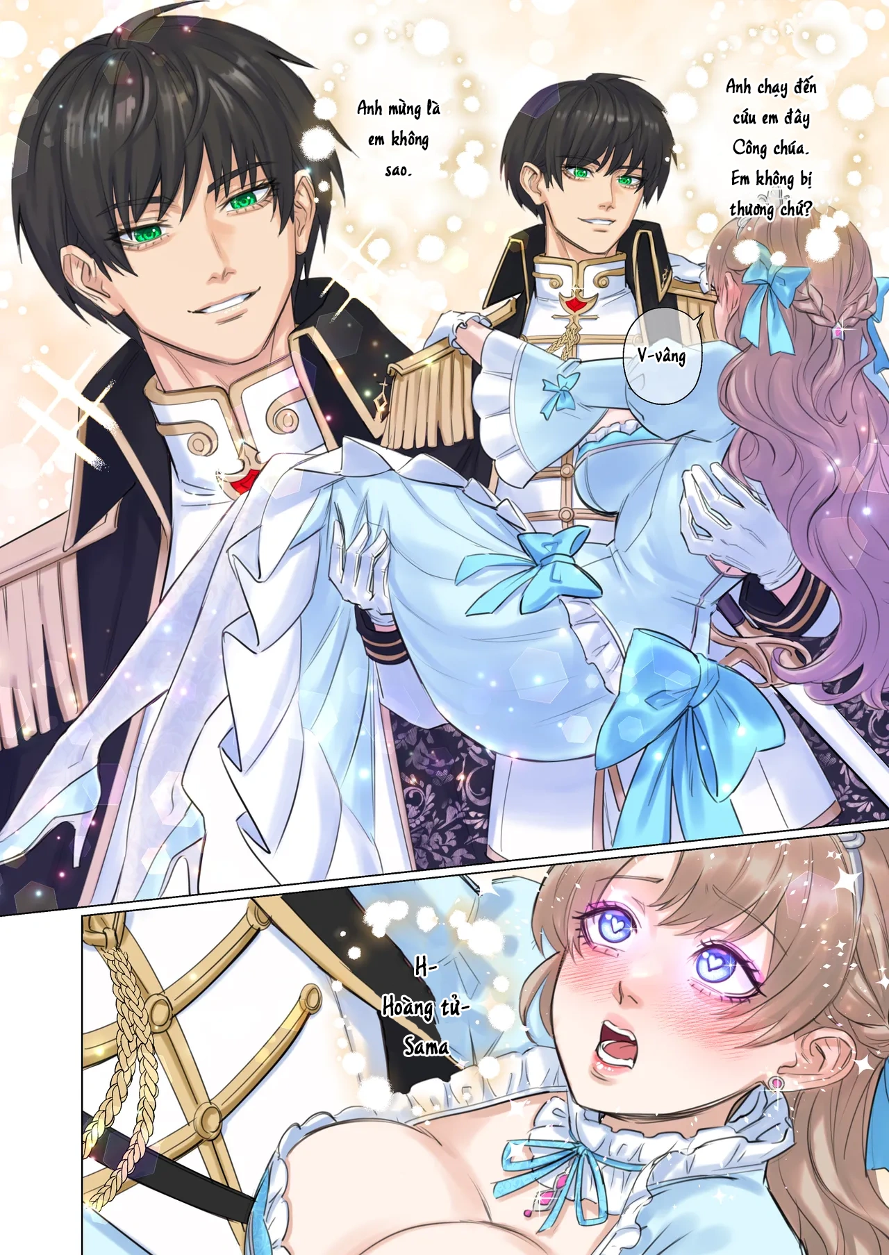 HentaiVN.net - Ảnh 16 - Hóa Thân Thành Nhân Vật - Oneshot (fix)