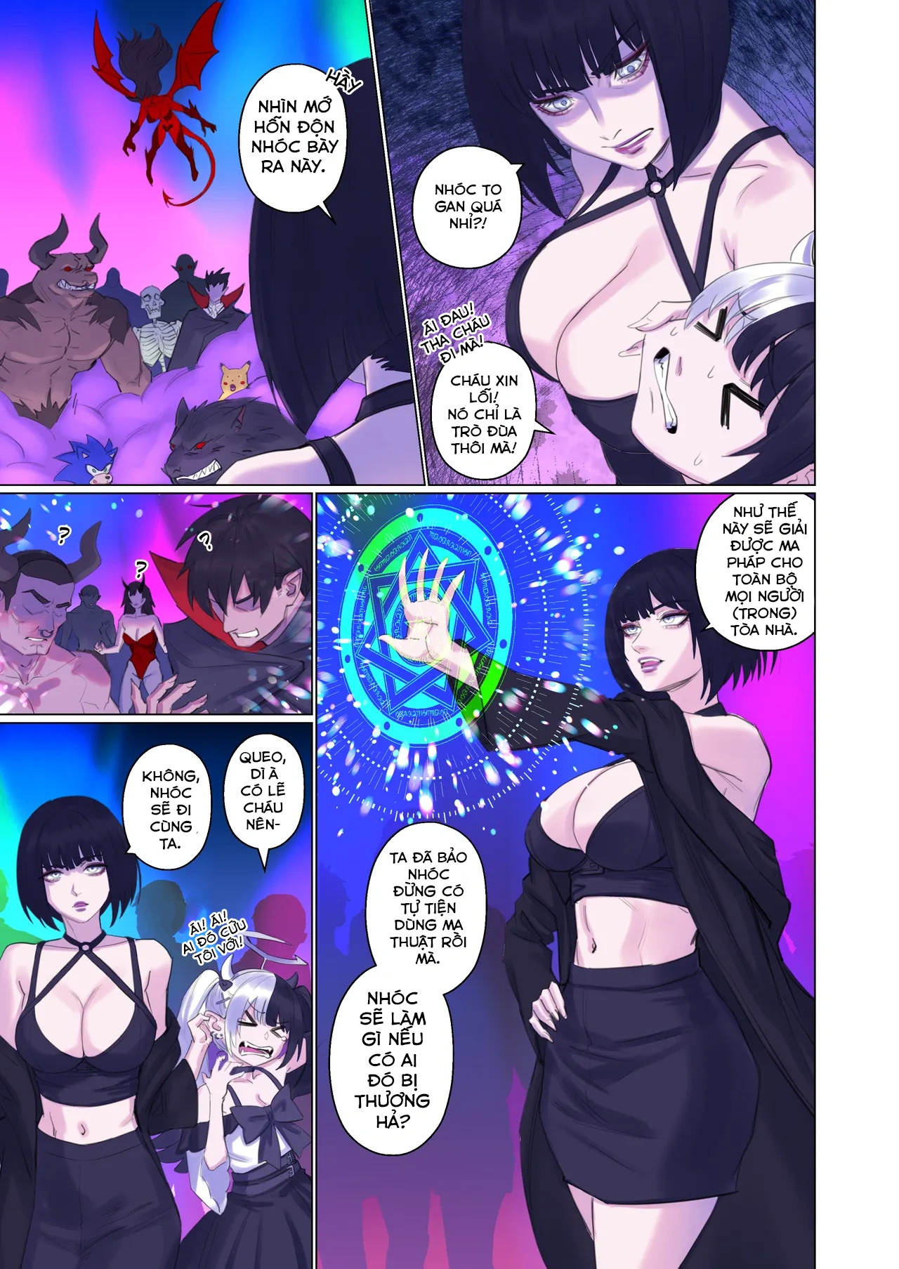 HentaiVN.net - Ảnh 27 - Hóa Thân Thành Nhân Vật - Oneshot (fix)