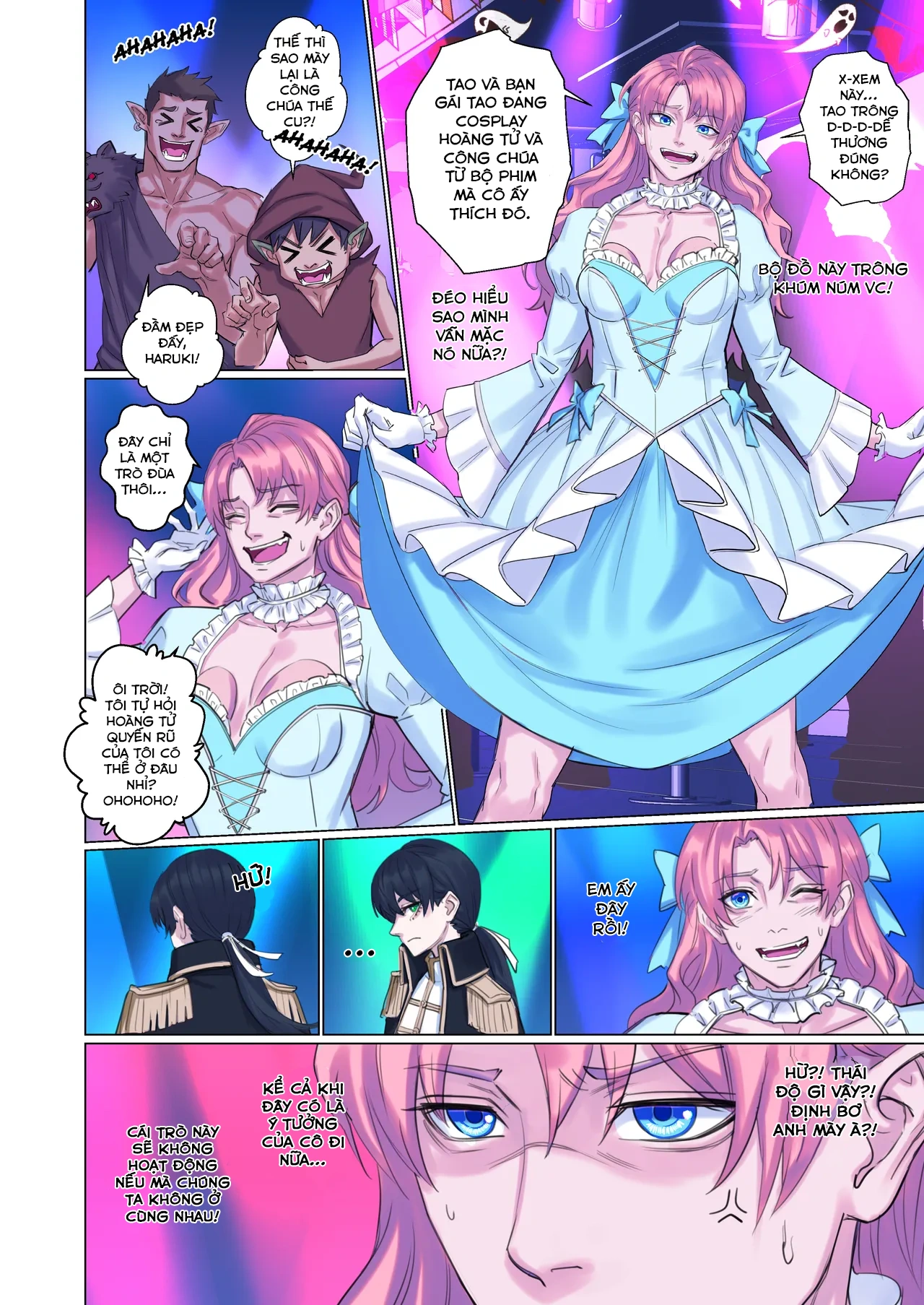 HentaiVN.net - Ảnh 4 - Hóa Thân Thành Nhân Vật - Oneshot (fix)