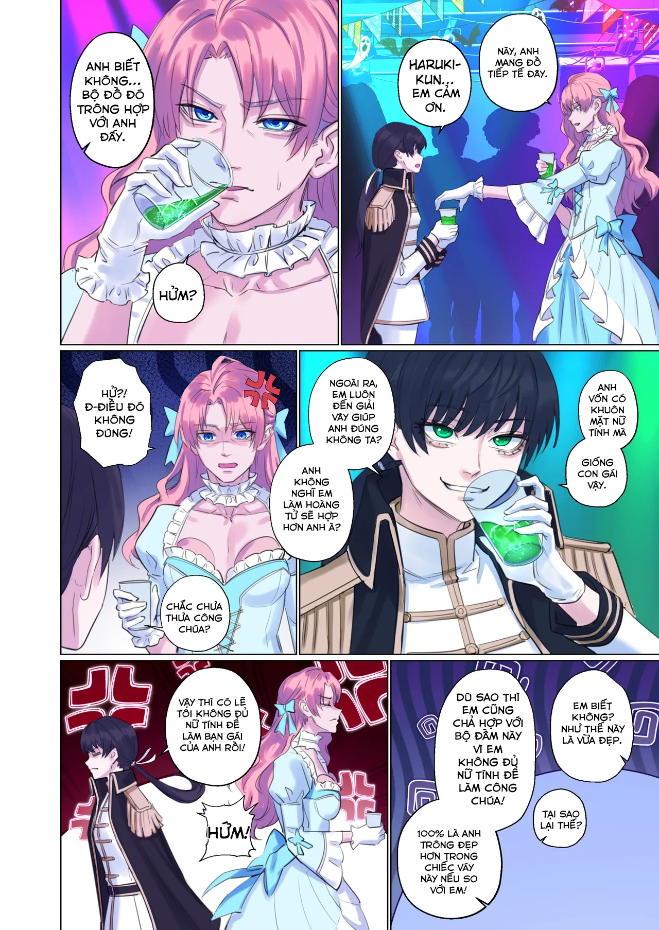 HentaiVN.net - Ảnh 6 - Hóa Thân Thành Nhân Vật - Oneshot (fix)
