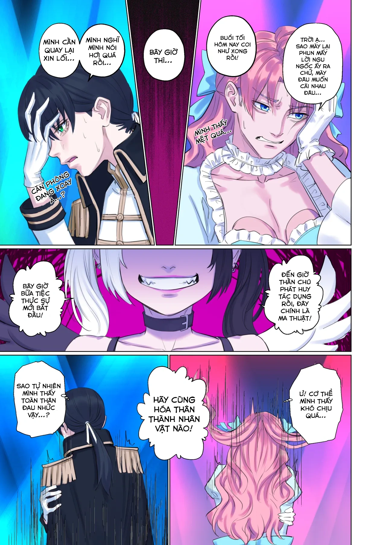 HentaiVN.net - Ảnh 7 - Hóa Thân Thành Nhân Vật - Oneshot (fix)