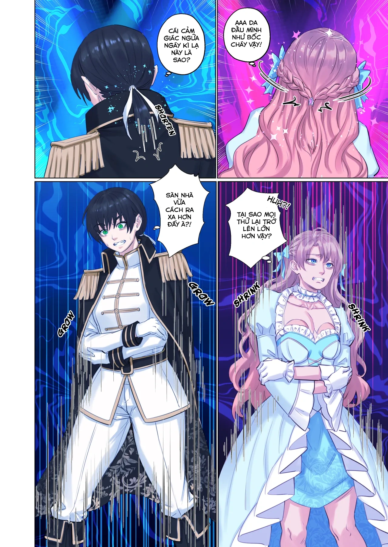 HentaiVN.net - Ảnh 8 - Hóa Thân Thành Nhân Vật - Oneshot (fix)