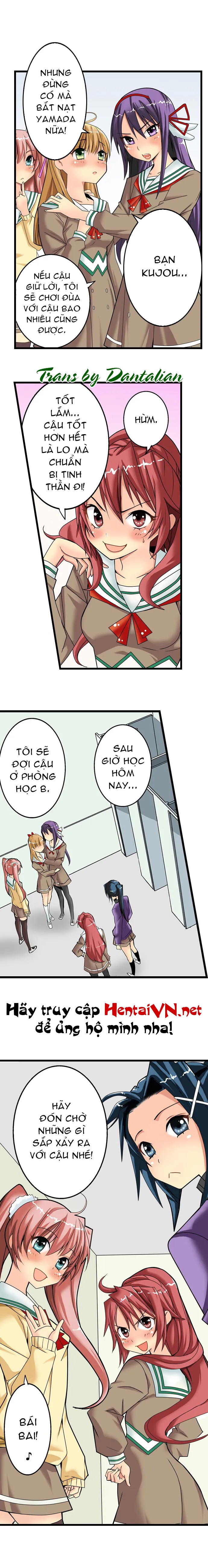 HentaiVN.net - Ảnh 10 - Lạc Vào Ngôi Trường Của Những Cô Gái Nứng Tình! [Sneaked Into A Horny Girls' School] - Chap 1: Giả Gái Vào Trường Nữ Sinh