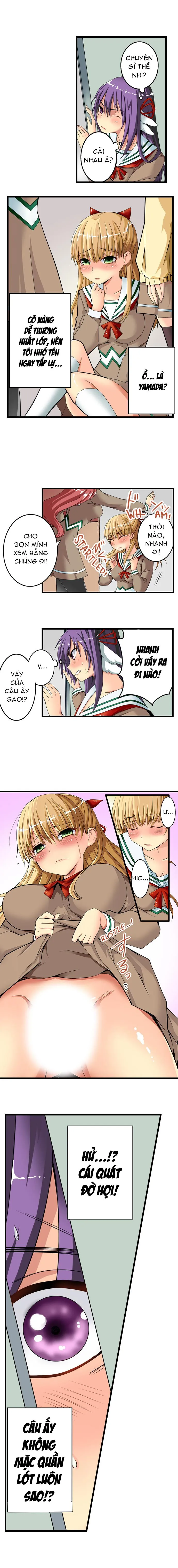 HentaiVN.net - Ảnh 6 - Lạc Vào Ngôi Trường Của Những Cô Gái Nứng Tình! [Sneaked Into A Horny Girls' School] - Chap 1: Giả Gái Vào Trường Nữ Sinh