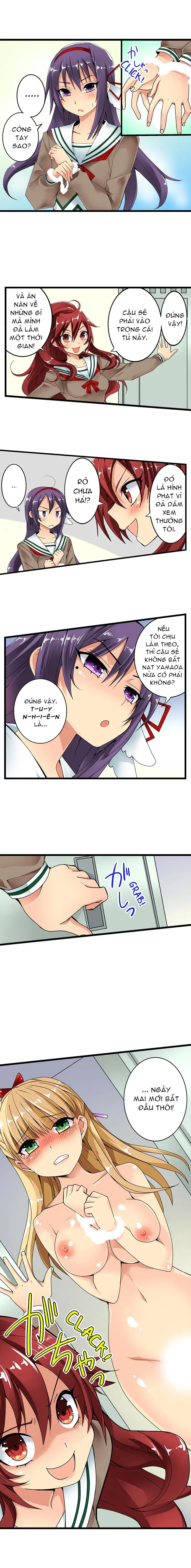 HentaiVN.net - Ảnh 6 - Lạc Vào Ngôi Trường Của Những Cô Gái Nứng Tình! [Sneaked Into A Horny Girls' School] - Chap 2: Bị Nhốt (1)