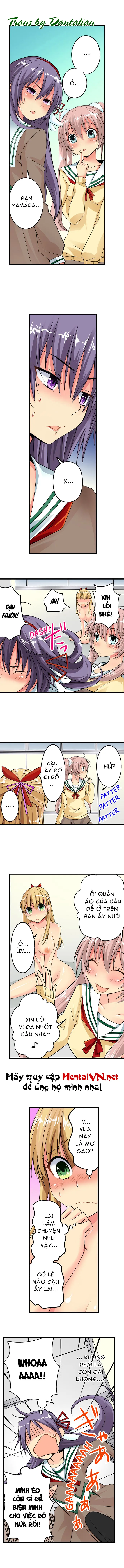 HentaiVN.net - Ảnh 10 - Lạc Vào Ngôi Trường Của Những Cô Gái Nứng Tình! [Sneaked Into A Horny Girls' School] - Chap 3: Bị Nhốt (2)