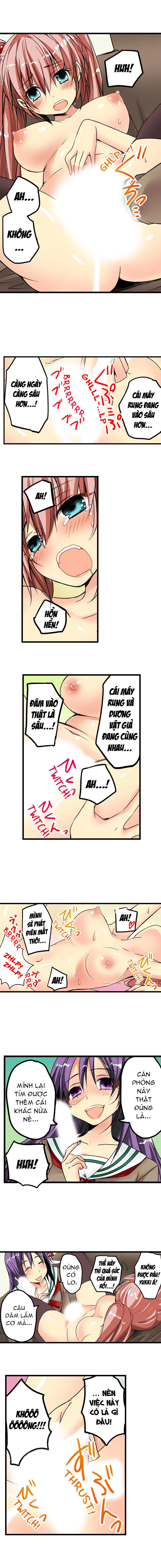 HentaiVN.net - Ảnh 6 - Lạc Vào Ngôi Trường Của Những Cô Gái Nứng Tình! [Sneaked Into A Horny Girls' School] - Chap 5: Chuẩn Bị Thịt Em Đầu Tiên - Kokona!