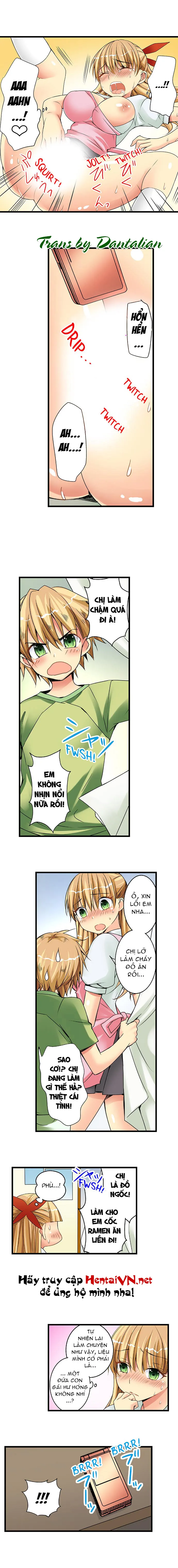 HentaiVN.net - Ảnh 7 - Lạc Vào Ngôi Trường Của Những Cô Gái Nứng Tình! [Sneaked Into A Horny Girls' School] - Chap 7: Thớt Theo Team Onee-san nhé!