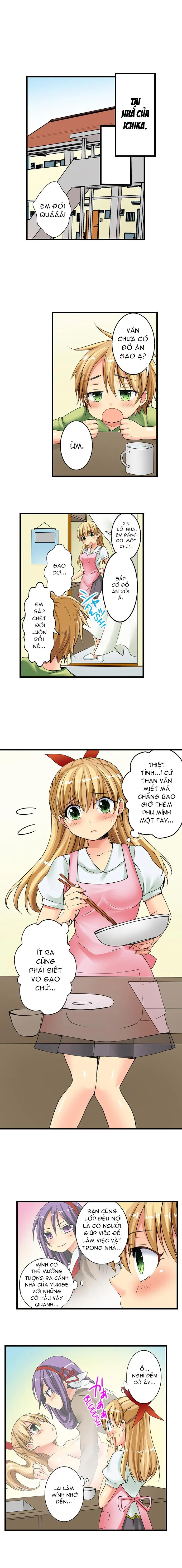 HentaiVN.net - Ảnh 3 - Lạc Vào Ngôi Trường Của Những Cô Gái Nứng Tình! [Sneaked Into A Horny Girls' School] - Chap 7: Thớt Theo Team Onee-san nhé!