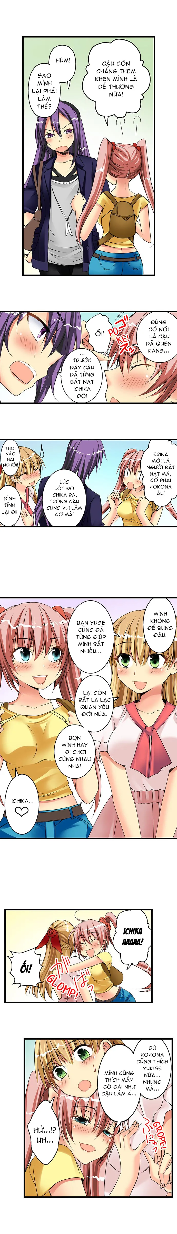 HentaiVN.net - Ảnh 4 - Lạc Vào Ngôi Trường Của Những Cô Gái Nứng Tình! [Sneaked Into A Horny Girls' School] - Chap 8: Lại Sắp Chịch Kokona!