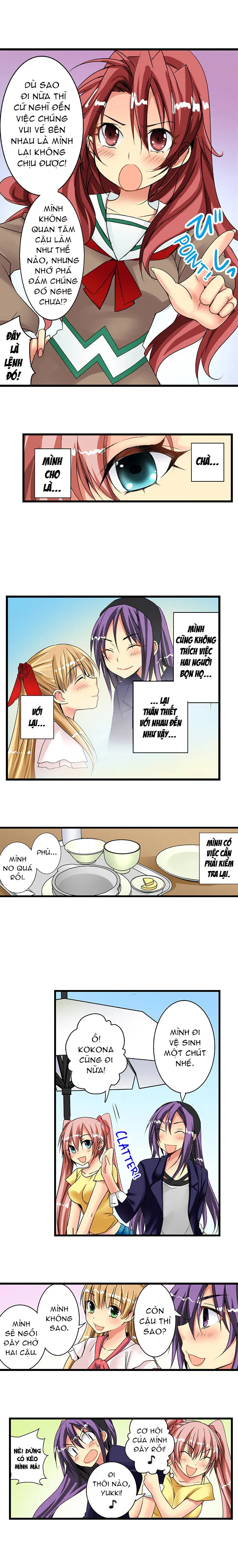 HentaiVN.net - Ảnh 6 - Lạc Vào Ngôi Trường Của Những Cô Gái Nứng Tình! [Sneaked Into A Horny Girls' School] - Chap 8: Lại Sắp Chịch Kokona!