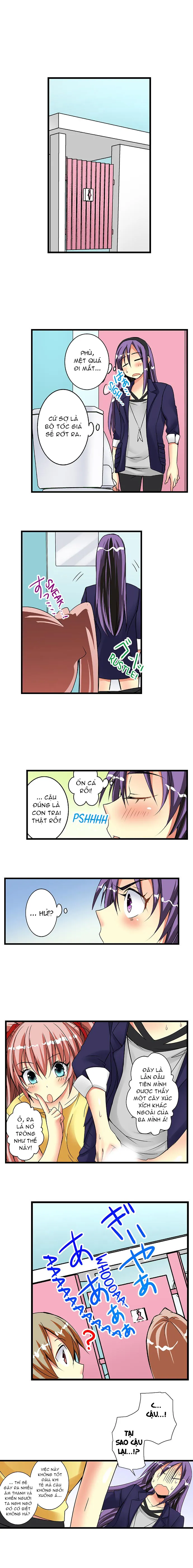 HentaiVN.net - Ảnh 7 - Lạc Vào Ngôi Trường Của Những Cô Gái Nứng Tình! [Sneaked Into A Horny Girls' School] - Chap 8: Lại Sắp Chịch Kokona!