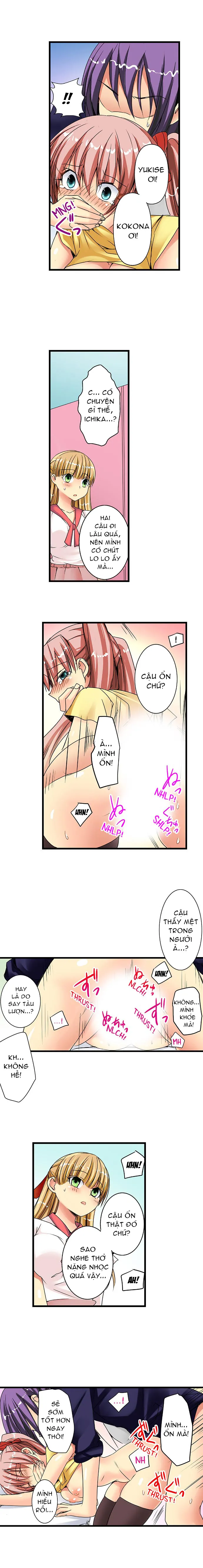 HentaiVN.net - Ảnh 5 - Lạc Vào Ngôi Trường Của Những Cô Gái Nứng Tình! [Sneaked Into A Horny Girls' School] - Chap 9: Lại Thịt Kokona!