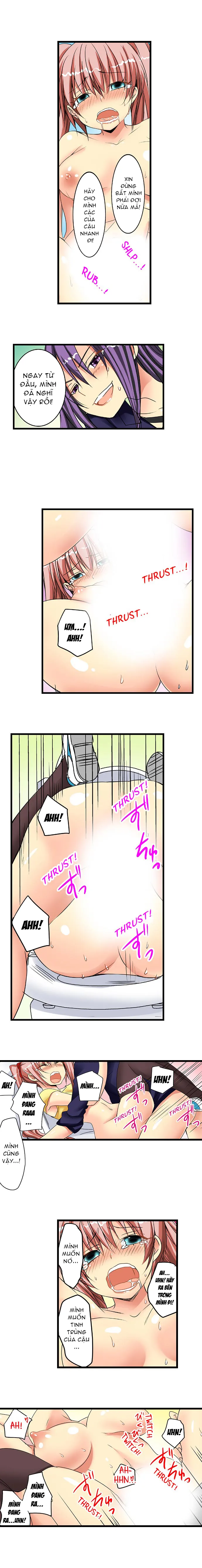 HentaiVN.net - Ảnh 7 - Lạc Vào Ngôi Trường Của Những Cô Gái Nứng Tình! [Sneaked Into A Horny Girls' School] - Chap 9: Lại Thịt Kokona!