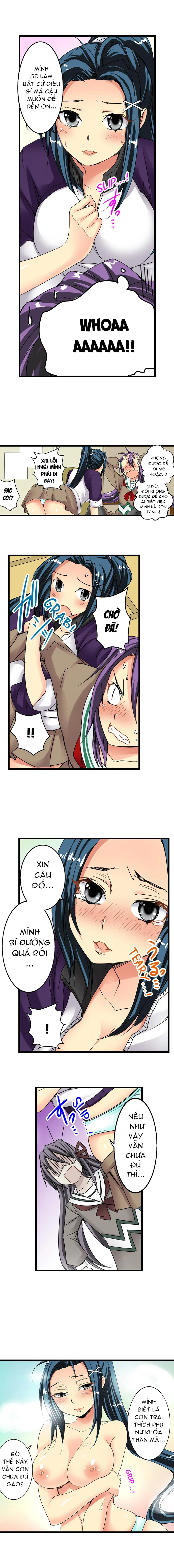 HentaiVN.net - Ảnh 5 - Lạc Vào Ngôi Trường Của Những Cô Gái Nứng Tình! [Sneaked Into A Horny Girls' School] - Chap 11: Sắp Thịt Bé Aya!