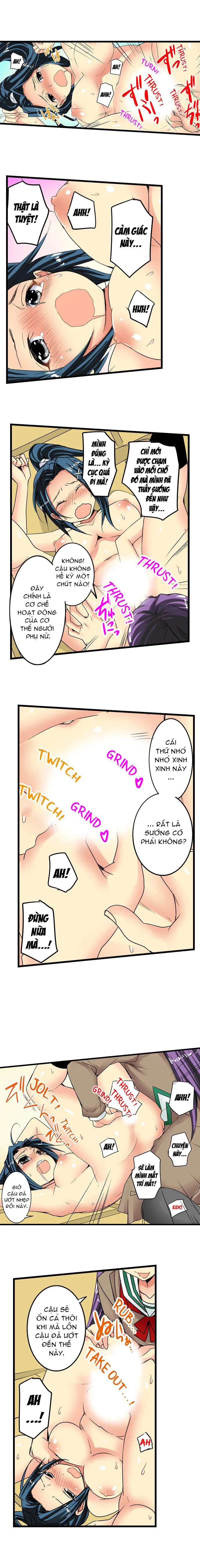 HentaiVN.net - Ảnh 4 - Lạc Vào Ngôi Trường Của Những Cô Gái Nứng Tình! [Sneaked Into A Horny Girls' School] - Chap 12: Thịt Bé Aya!