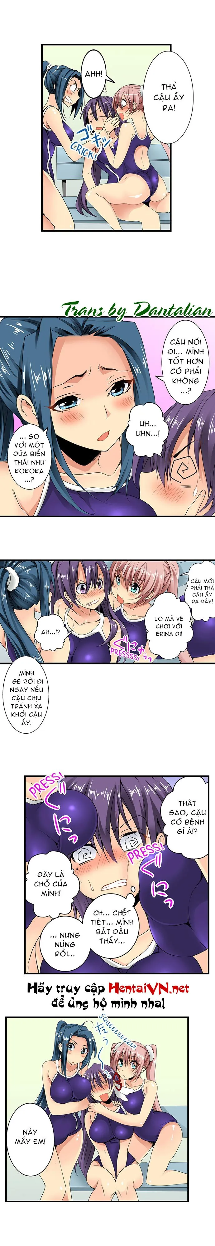 HentaiVN.net - Ảnh 8 - Lạc Vào Ngôi Trường Của Những Cô Gái Nứng Tình! [Sneaked Into A Horny Girls' School] - Chap 13: Ực! Trông Main Cũng Ngon Quá!