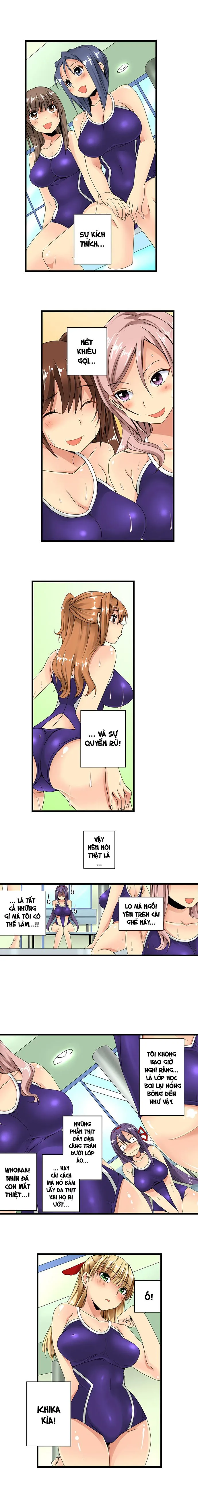 HentaiVN.net - Ảnh 4 - Lạc Vào Ngôi Trường Của Những Cô Gái Nứng Tình! [Sneaked Into A Horny Girls' School] - Chap 13: Ực! Trông Main Cũng Ngon Quá!