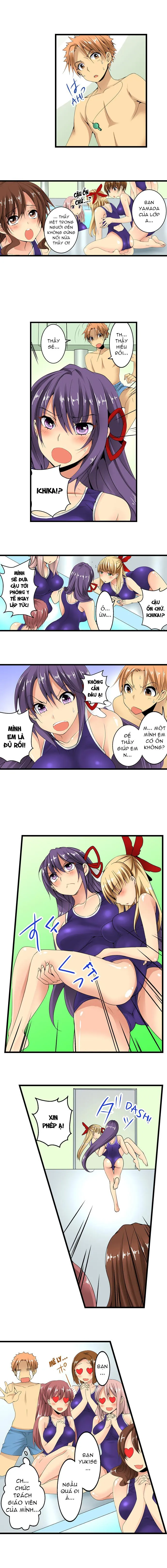 HentaiVN.net - Ảnh 4 - Lạc Vào Ngôi Trường Của Những Cô Gái Nứng Tình! [Sneaked Into A Horny Girls' School] - Chap 14: Mém Thịt Ichika!
