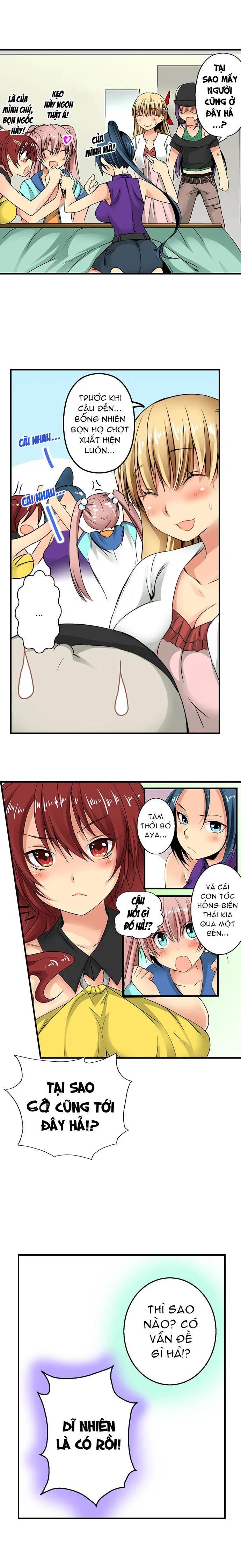 HentaiVN.net - Ảnh 6 - Lạc Vào Ngôi Trường Của Những Cô Gái Nứng Tình! [Sneaked Into A Horny Girls' School] - Chap 16: Học Nhóm Tại Nhà Ichika!