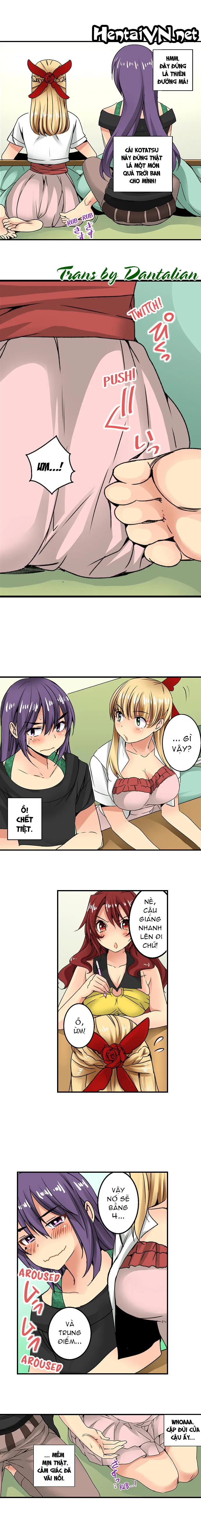 HentaiVN.net - Ảnh 3 - Lạc Vào Ngôi Trường Của Những Cô Gái Nứng Tình! [Sneaked Into A Horny Girls' School] - Chap 17: Chơi Đùa Trong Lúc Học Nhóm!