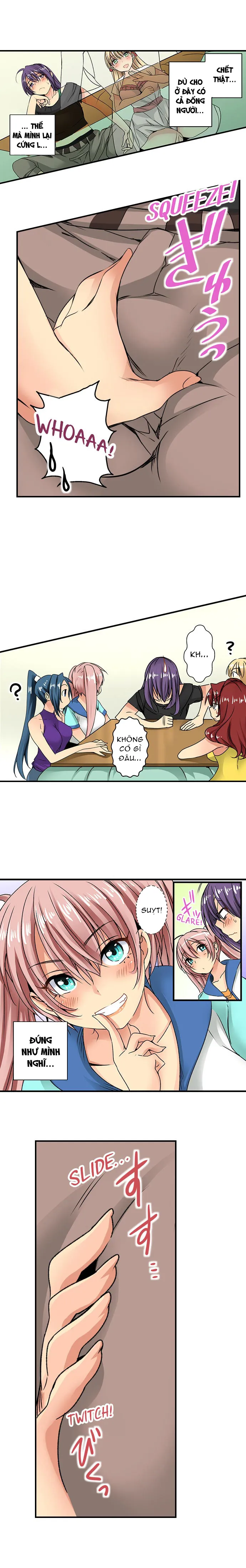 HentaiVN.net - Ảnh 4 - Lạc Vào Ngôi Trường Của Những Cô Gái Nứng Tình! [Sneaked Into A Horny Girls' School] - Chap 17: Chơi Đùa Trong Lúc Học Nhóm!
