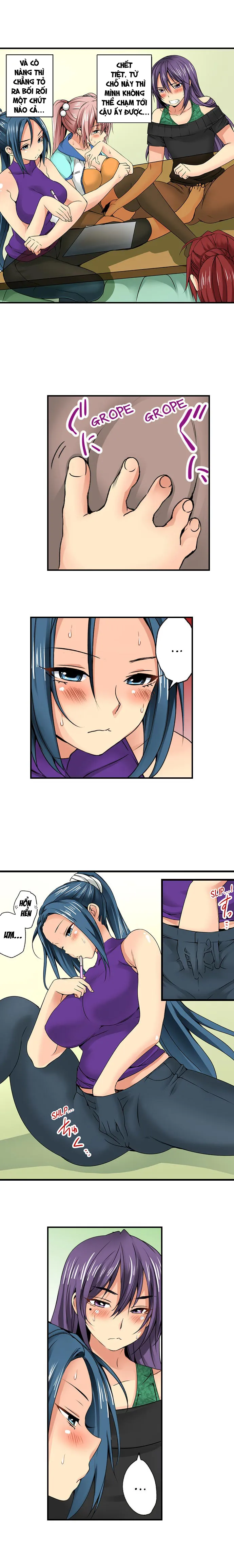 HentaiVN.net - Ảnh 5 - Lạc Vào Ngôi Trường Của Những Cô Gái Nứng Tình! [Sneaked Into A Horny Girls' School] - Chap 17: Chơi Đùa Trong Lúc Học Nhóm!
