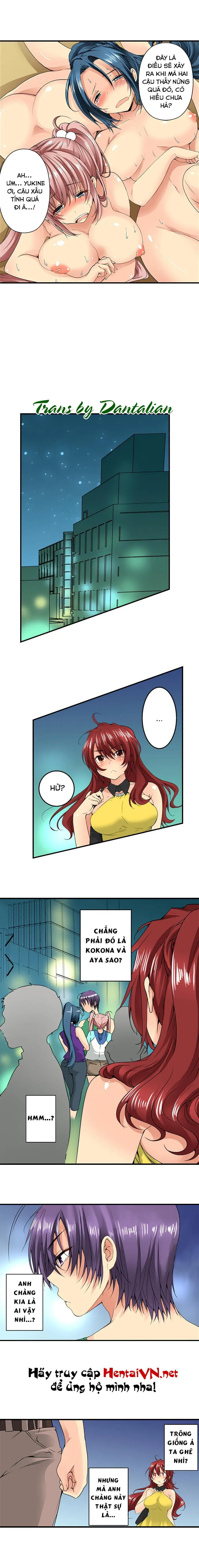 HentaiVN.net - Ảnh 8 - Lạc Vào Ngôi Trường Của Những Cô Gái Nứng Tình! [Sneaked Into A Horny Girls' School] - Chap 18: Threesome Cùng Kokona Và Aya!