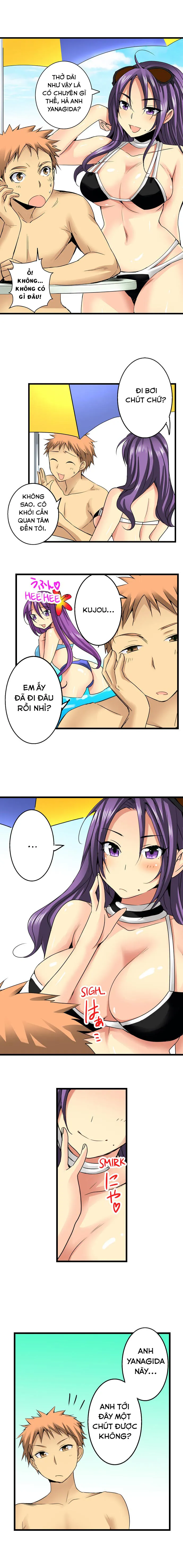 HentaiVN.net - Ảnh 8 - Lạc Vào Ngôi Trường Của Những Cô Gái Nứng Tình! [Sneaked Into A Horny Girls' School] - Chap 23: Bãi Biển Kích Tình (2)