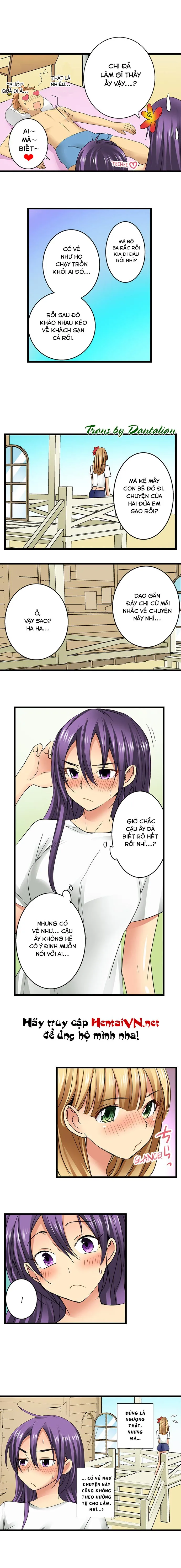 HentaiVN.net - Ảnh 10 - Lạc Vào Ngôi Trường Của Những Cô Gái Nứng Tình! [Sneaked Into A Horny Girls' School] - Chap 24: Chị Gái Lên Sàn!
