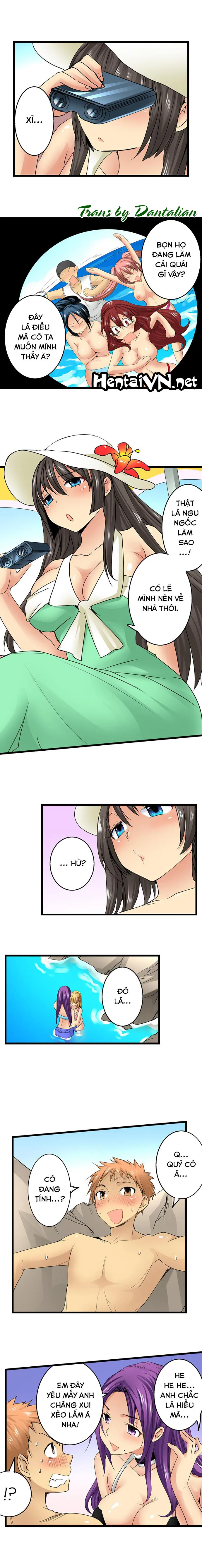 HentaiVN.net - Ảnh 3 - Lạc Vào Ngôi Trường Của Những Cô Gái Nứng Tình! [Sneaked Into A Horny Girls' School] - Chap 24: Chị Gái Lên Sàn!