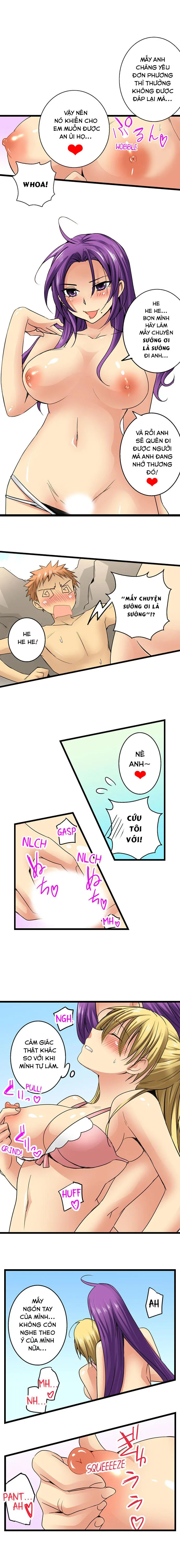 HentaiVN.net - Ảnh 4 - Lạc Vào Ngôi Trường Của Những Cô Gái Nứng Tình! [Sneaked Into A Horny Girls' School] - Chap 24: Chị Gái Lên Sàn!