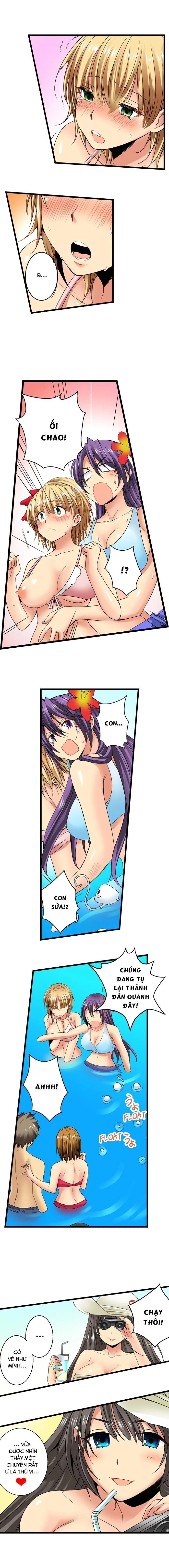 HentaiVN.net - Ảnh 6 - Lạc Vào Ngôi Trường Của Những Cô Gái Nứng Tình! [Sneaked Into A Horny Girls' School] - Chap 24: Chị Gái Lên Sàn!
