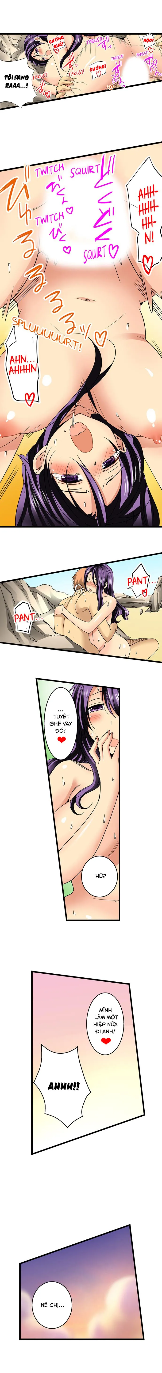 HentaiVN.net - Ảnh 9 - Lạc Vào Ngôi Trường Của Những Cô Gái Nứng Tình! [Sneaked Into A Horny Girls' School] - Chap 24: Chị Gái Lên Sàn!