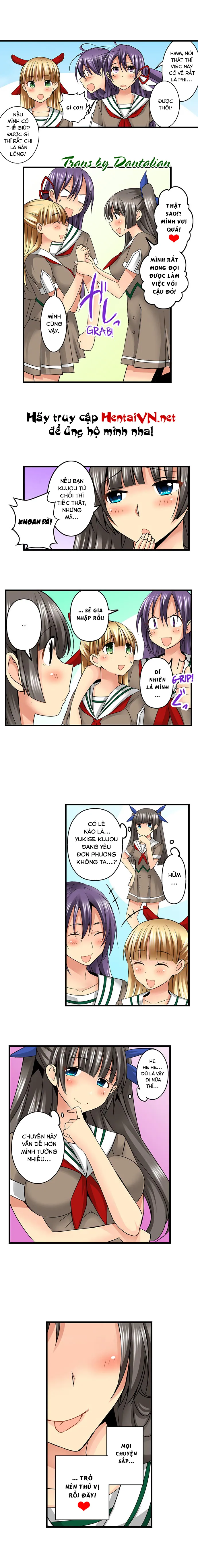 HentaiVN.net - Ảnh 10 - Lạc Vào Ngôi Trường Của Những Cô Gái Nứng Tình! [Sneaked Into A Horny Girls' School] - Chap 25: Hội Trưởng Học Sinh Xuất Chiến