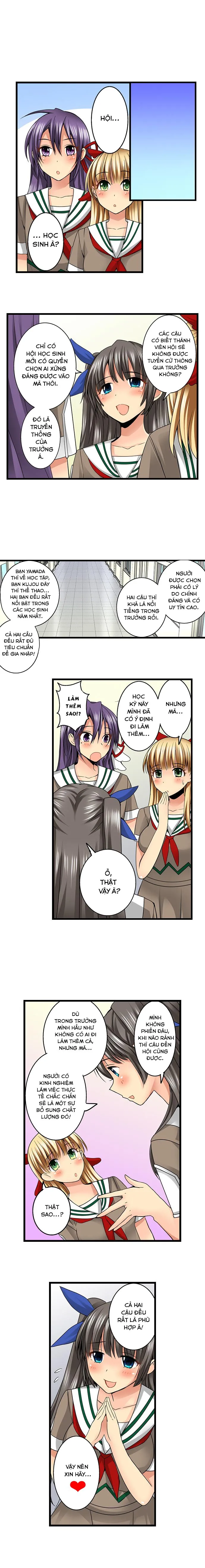 HentaiVN.net - Ảnh 9 - Lạc Vào Ngôi Trường Của Những Cô Gái Nứng Tình! [Sneaked Into A Horny Girls' School] - Chap 25: Hội Trưởng Học Sinh Xuất Chiến